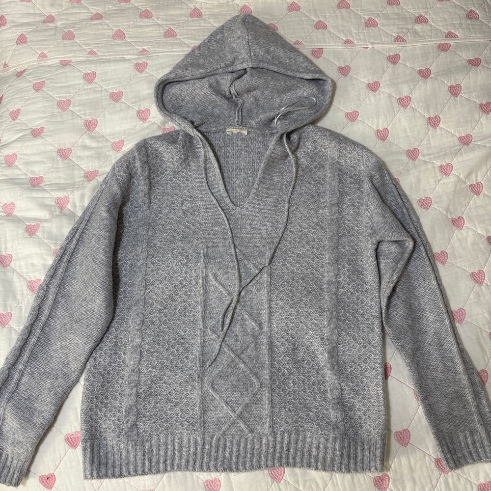 St. John's Bay Gray V-Neck Sweater